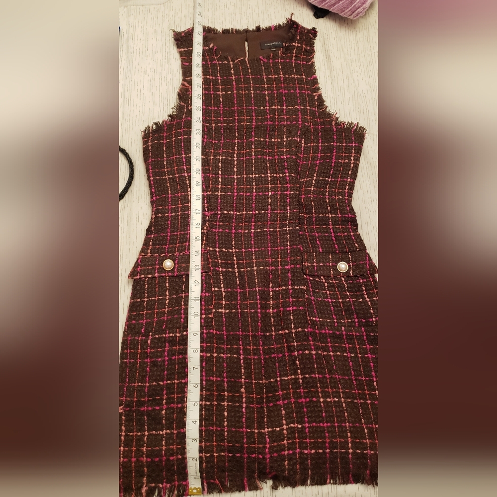 Revolve MAJORELLE Bernadette Mini dress pink chocolate size small - Picture 8 of 14